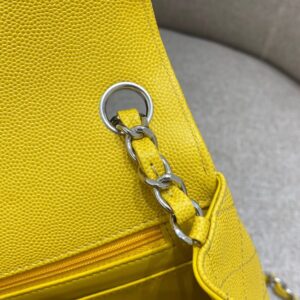 Replica CHANEL Classic Flap 17cm Bright Yellow - high-quality designer bag clone