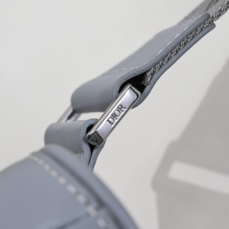 Replica Dior Saddle Bag Diamong Grey - elite superclone designer purse