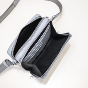 Replica Dior Zipped Pouch Diamond Blue - ultra-realistic fake designer tote