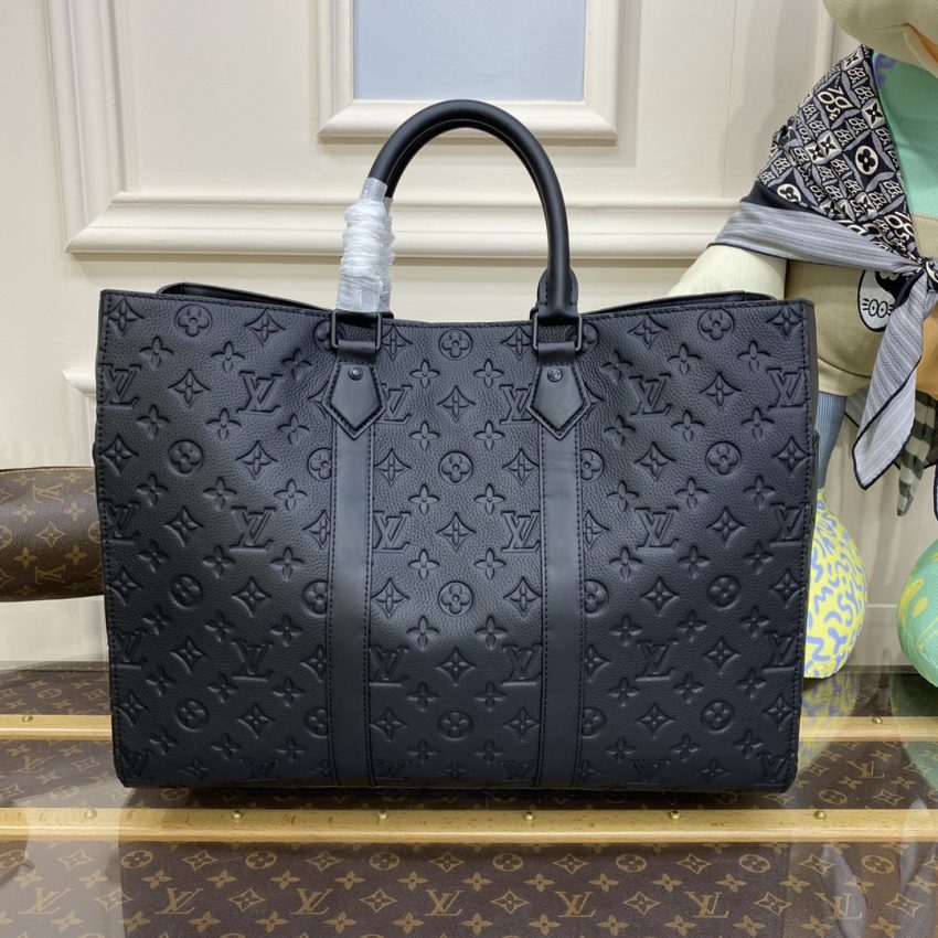 Replica Louis Vuitton Sac Plat 24H Large Black - premium-grade designer purse dupe