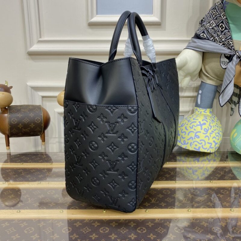 Replica Louis Vuitton Sac Plat 24H Large Black - ultra-realistic fake designer tote