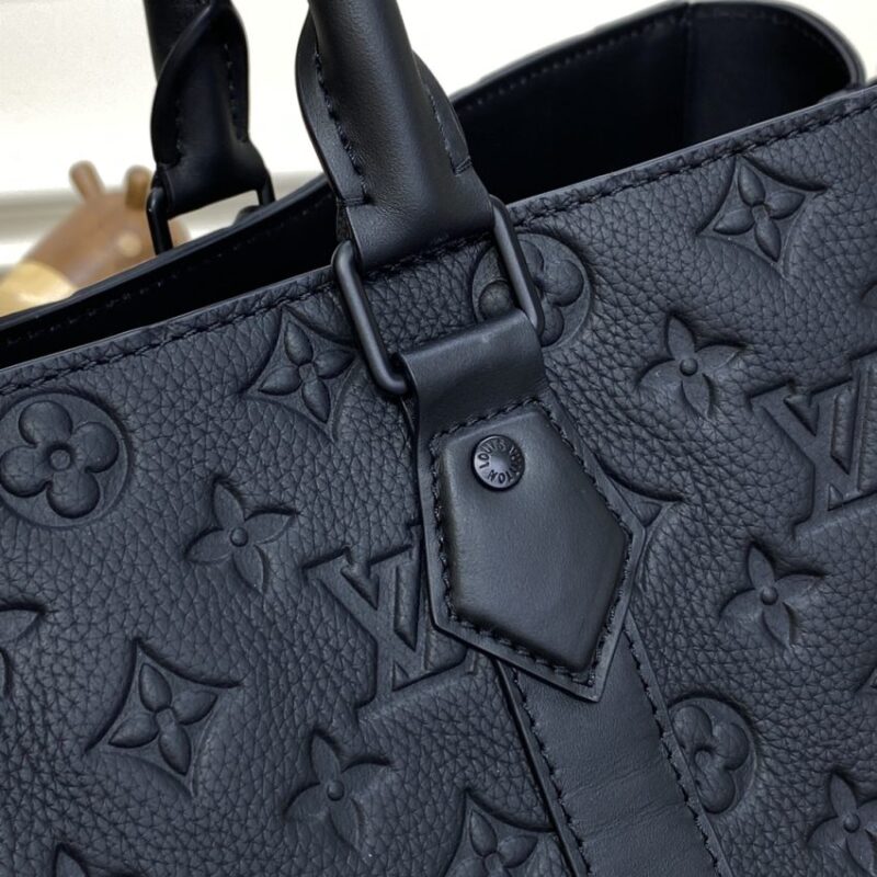 Replica Louis Vuitton Sac Plat 24H Large Black - elite superclone designer purse
