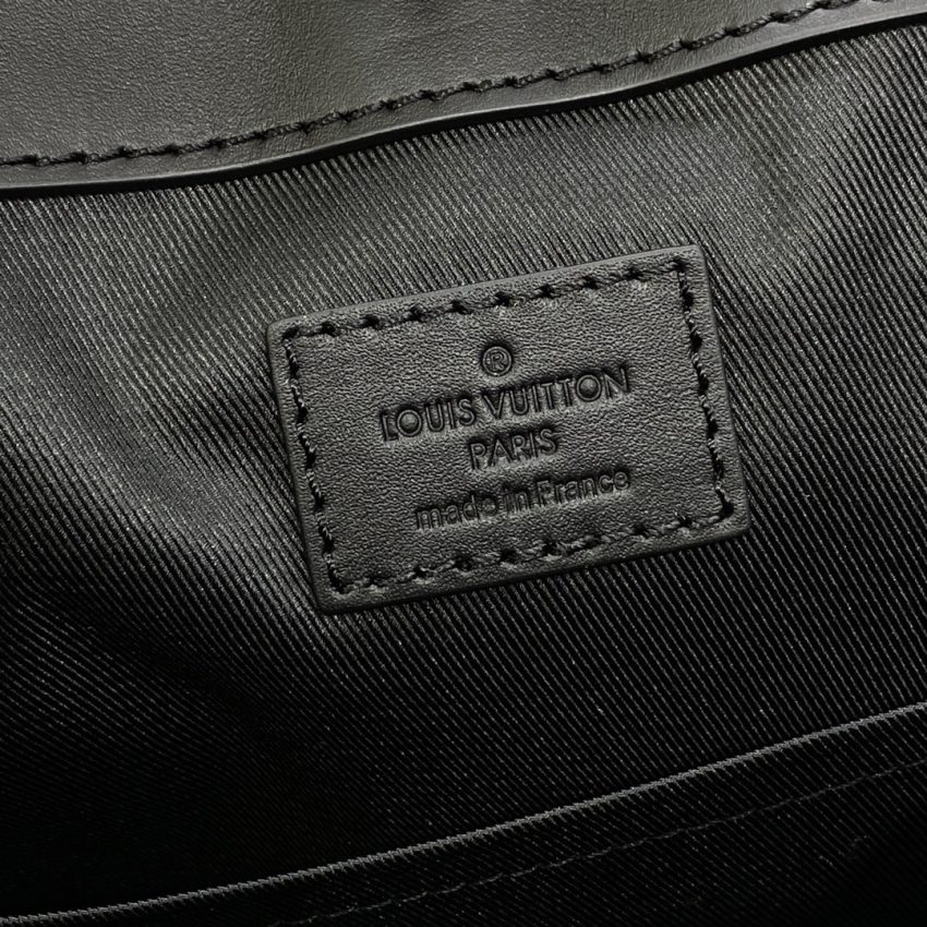 Replica Louis Vuitton Sac Plat 24H Large Black - elite superclone designer purse