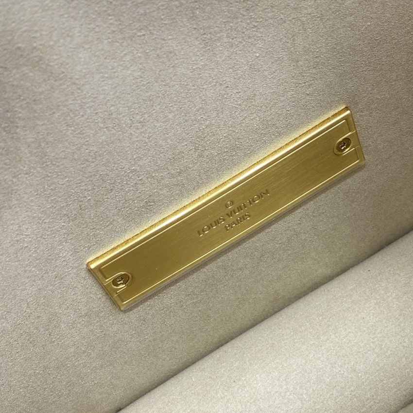 Replica Louis Vuitton Dauphine Mini Tan - near-authentic luxury replica handbag