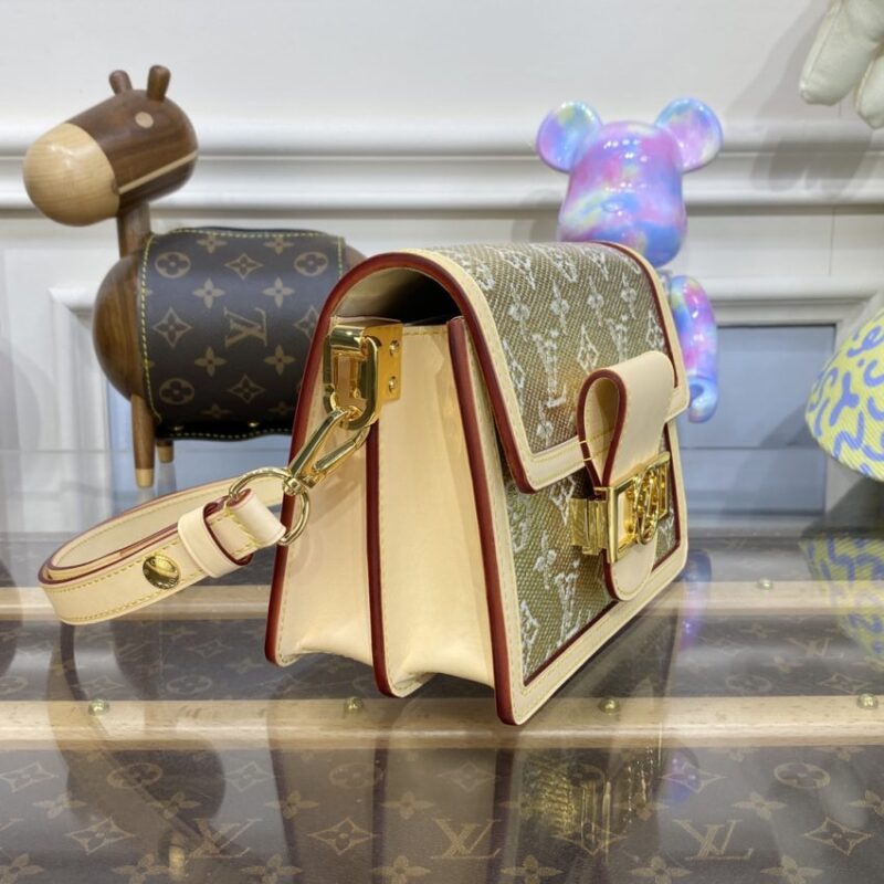 Replica Louis Vuitton Dauphine Mini Tan - high-end fake designer purse