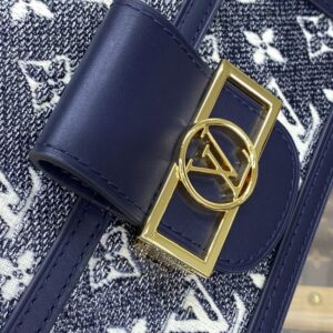 Replica Louis Vuitton Dauphine Mini Blue - high-end fake designer purse
