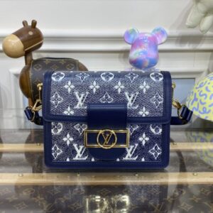 Replica Louis Vuitton Dauphine Mini Blue - high-accuracy replica luxury purse
