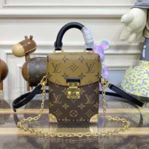 Replica Louis Vuitton Camera Box Brown - top-tier luxury replica shoulder bag