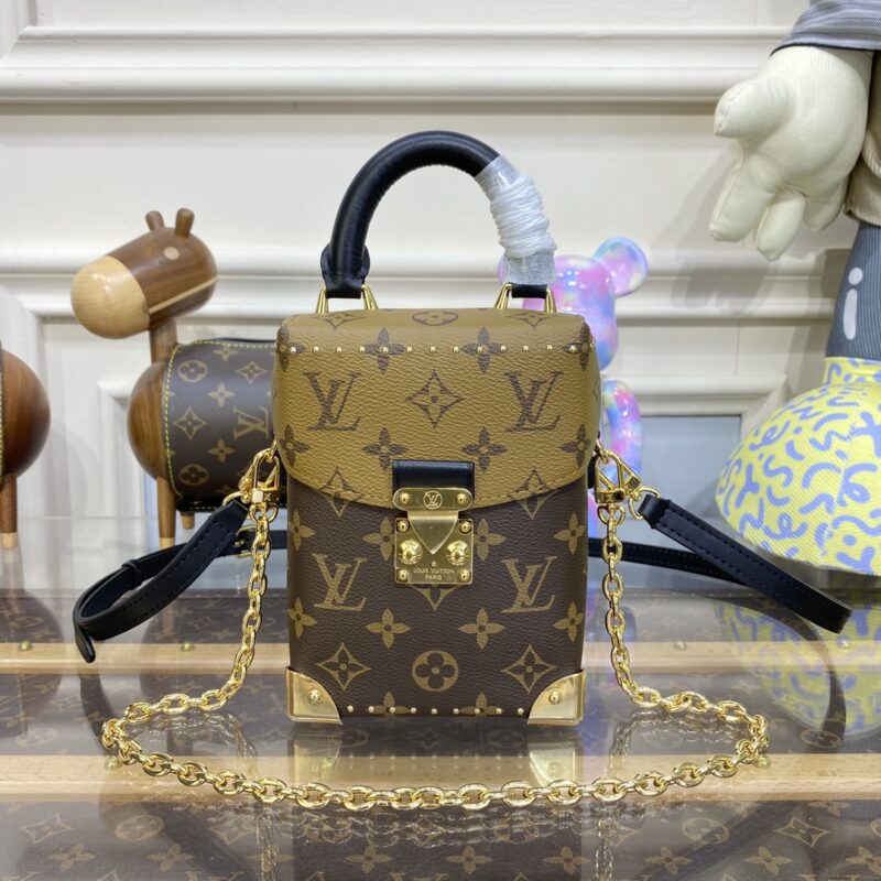 Replica Louis Vuitton Camera Box Brown - top-tier luxury replica shoulder bag