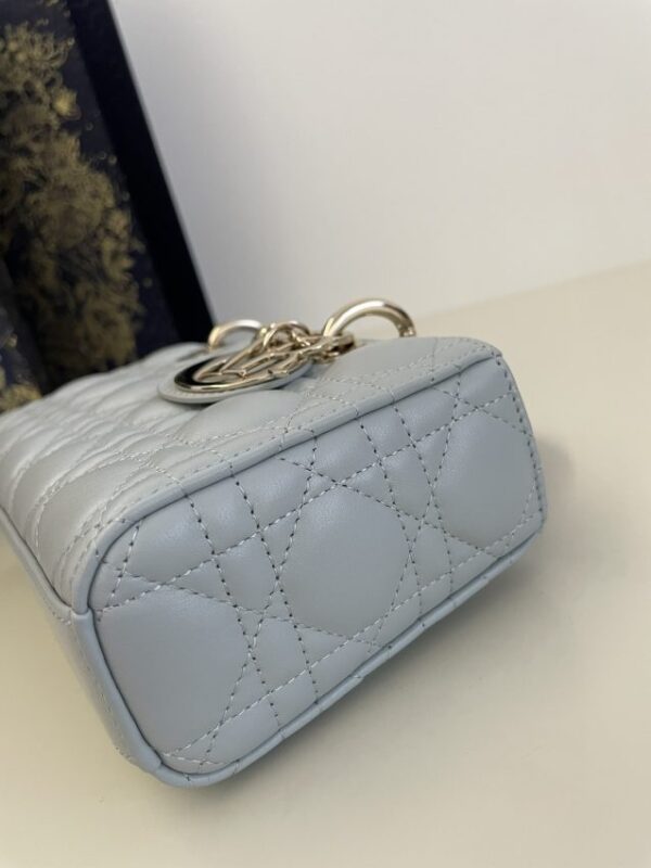 Replica Dior Lady D-Joy Bag Sky Blue - best quality luxury bag dupe
