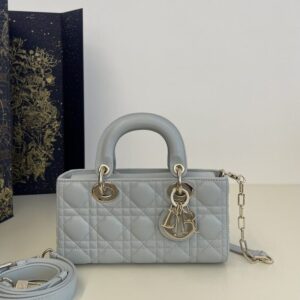 Replica Dior Lady D-Joy Bag Sky Blue - near-authentic luxury replica handbag