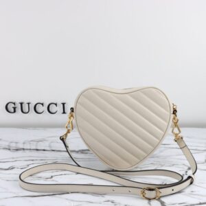 Replica Gucci Interlocking G Mini Heart White - premium-grade designer purse dupe