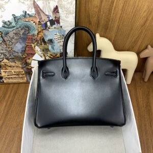 Replica Hermes Birkin Royal Box Black - realistic designer-inspired fake bag
