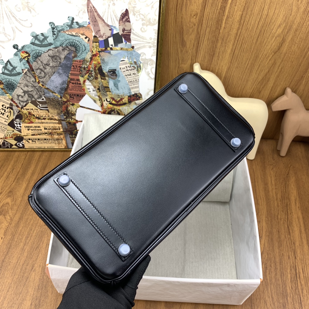 Replica Hermes Birkin Royal Box Black - best quality luxury bag dupe
