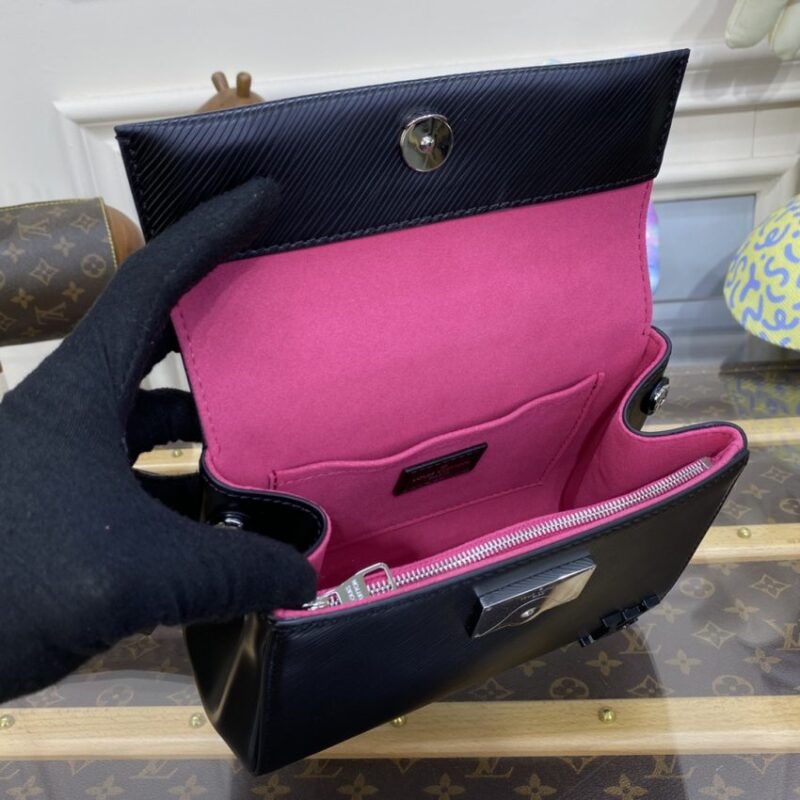 Replica Louis Vuitton Cluny Mini Black - top-tier luxury replica shoulder bag