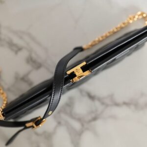 Replica Dior Miss Caro Noire Clutch - near-authentic luxury replica handbag