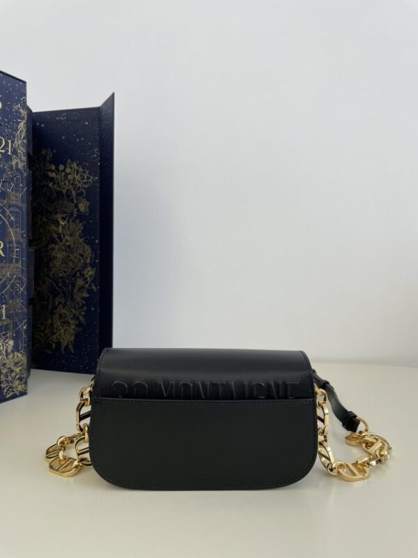 Replica Dior 30 Montaigne Avenue Black - top-rated replica designer bag