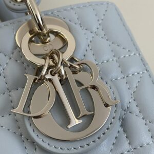 Replica Dior Lady D-Joy Mini Bag Sky Blue - premium 1:1 fake handbag model