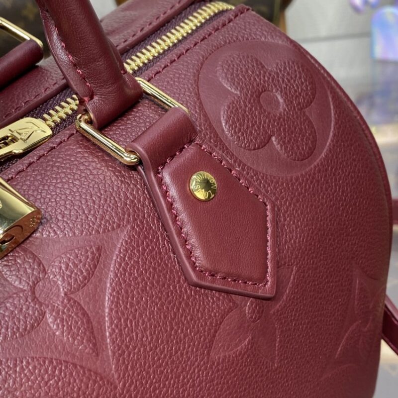 Replica Louis Vuitton Speedy Bandouliere 25 Bordeaux - high-end fake designer purse