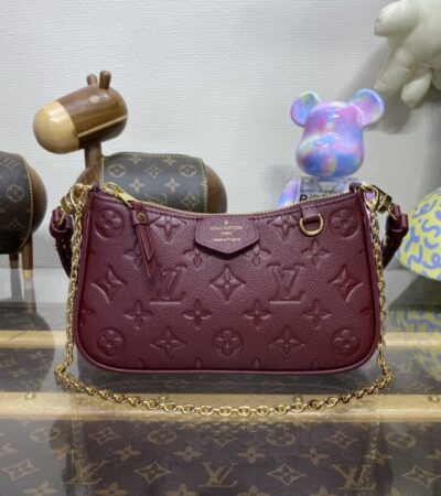 Replica Louis Vuitton Easy Pouch Bordeuax - high-quality designer bag clone