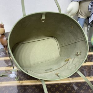 Replica Louis Vuitton Neverfull MM Green - top-rated replica designer bag