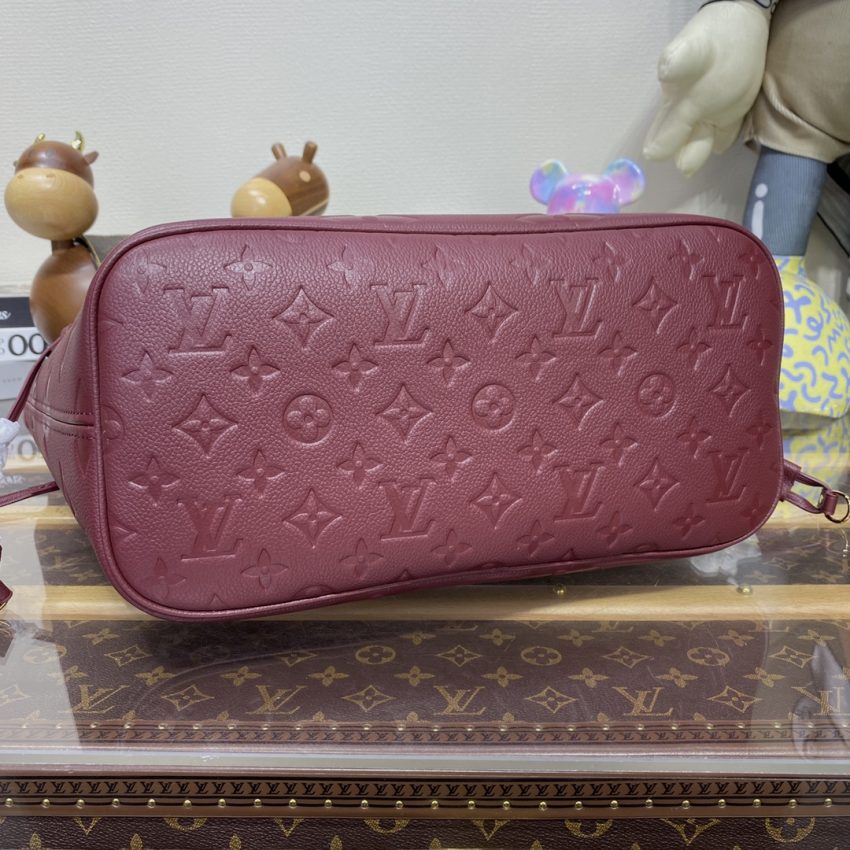 Replica Louis Vuitton Neverfull MM Bordeaux - premium-grade designer purse dupe