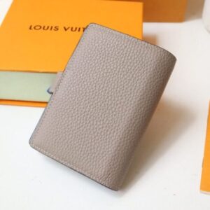 Replica Louis Vuitton Vertical Compact Wallet Beige - 1:1 designer replica handbag