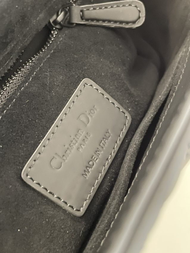 Replica Lady Dior Matte Black ABC - high-accuracy replica luxury purse