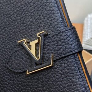 Replica Louis Vuitton Vertical Compact Wallet Black - best-selling designer handbag dupe