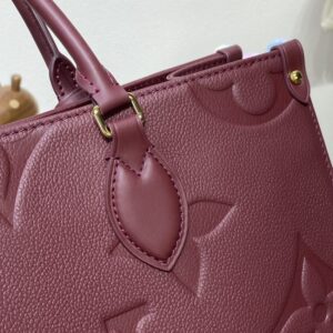 Replica LV OnTheGo Bordeaux - high-quality designer bag clone
