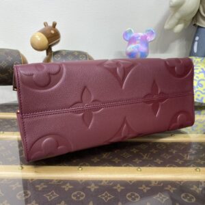 Replica LV OnTheGo Bordeaux - realistic designer-inspired fake bag