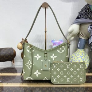 Replica Louis Vuitton Carry All Green - authentic-look luxury purse replica