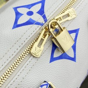 Replica Louis Vuitton Speedy Bandouliere 25 Blue - premium 1:1 fake handbag model