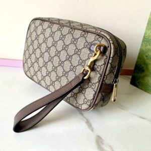 Replica Gucci Ophidia GG Clutch Beige - elite superclone designer purse