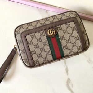 Replica Gucci Ophidia GG Clutch Beige - premium-grade designer purse dupe