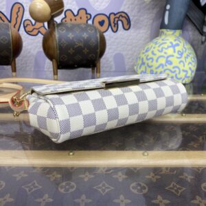 Replica Louis Vuitton Favorite White Grid - high-quality designer bag clone