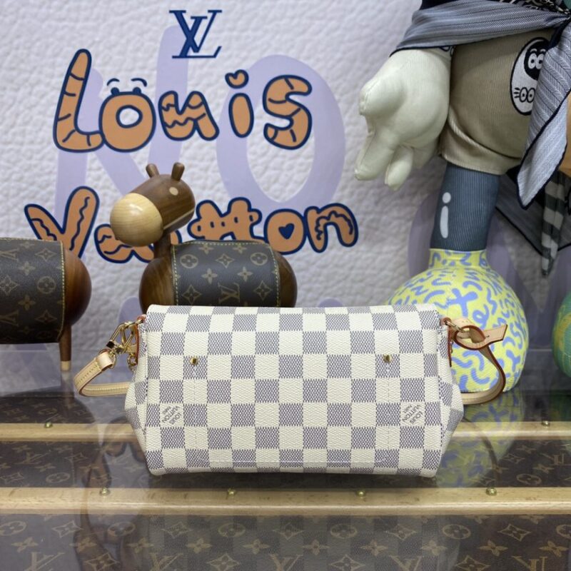 Replica Louis Vuitton Favorite White Grid - top-tier luxury replica shoulder bag