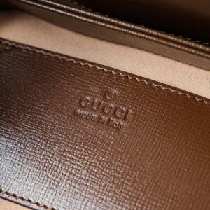 Replica Gucci Horsebit 1995 Semi-circular Canvas - high-accuracy replica luxury purse