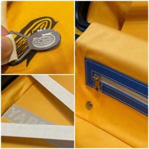 Replica Goyard Bourget Travel Suitcase Blue - realistic designer-inspired fake bag