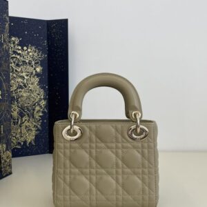 Replica Lady Dior Mini Beige - high-quality designer bag clone
