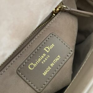 Replica Lady Dior Mini Dark Beige - premium 1:1 fake handbag model