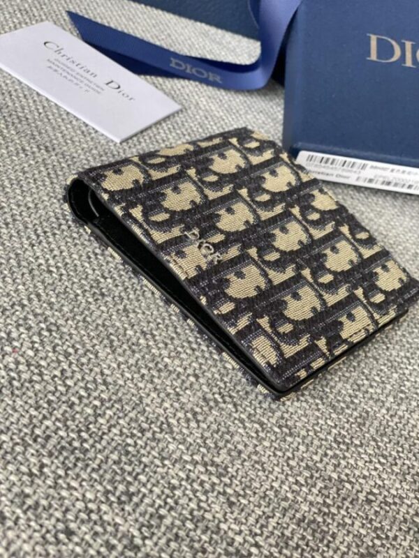 Replica Dior Jacquard Wallet - realistic designer-inspired fake bag
