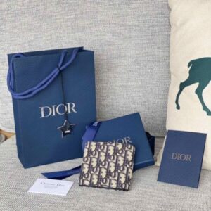 Replica Dior Jacquard Wallet - high-accuracy replica luxury purse