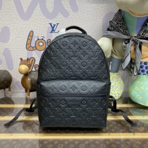 Replica Louis Vuitton Discovery Backpack Full Black - near-authentic luxury replica handbag