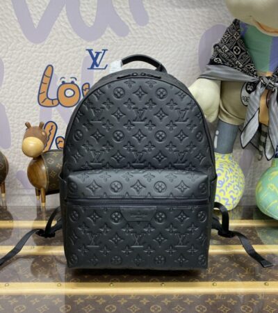 Replica Louis Vuitton Discovery Backpack Full Black - near-authentic luxury replica handbag
