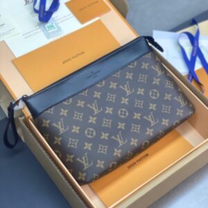 Replica Louis Vuitton Pochette Voyage Souple Brown - premium-grade designer purse dupe
