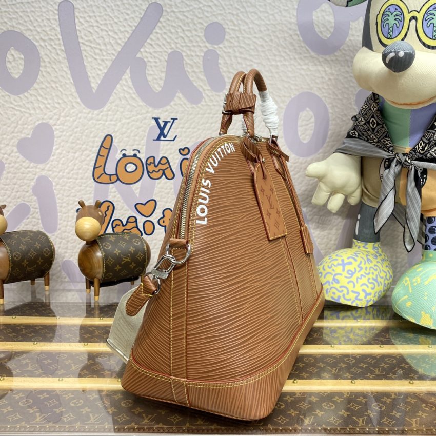 Replica Louis Vuitton Alma Travel GM Brown - premium 1:1 fake handbag model