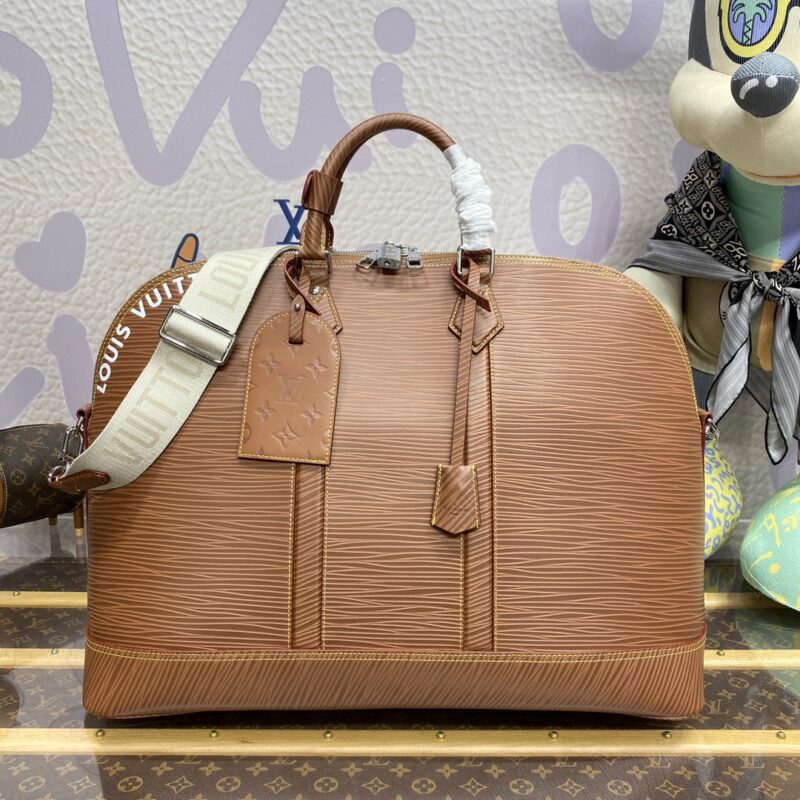 Replica Louis Vuitton Alma Travel GM Brown - near-authentic luxury replica handbag