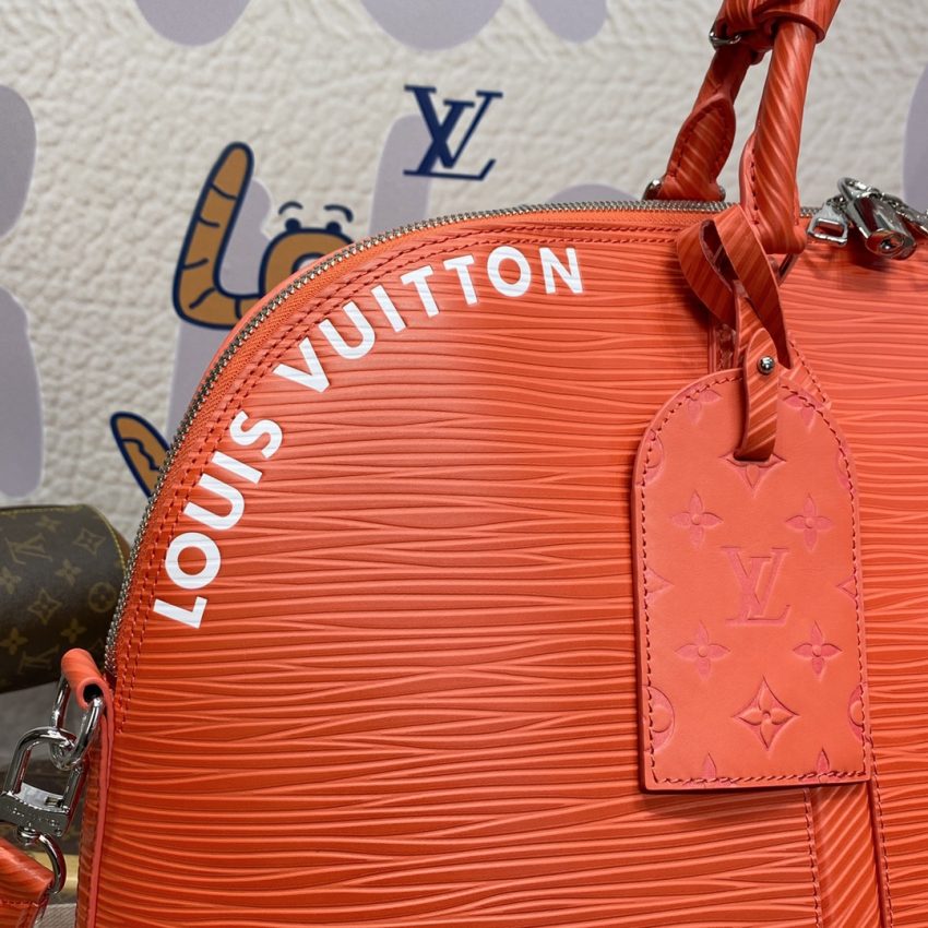 Replica Louis Vuitton Alma Travel GM Orange - near-authentic luxury replica handbag