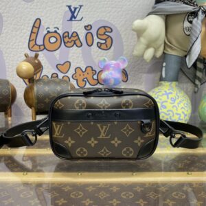 Replica Louis Vuitton Alpha Messenger Brown Canvas - premium-grade designer purse dupe